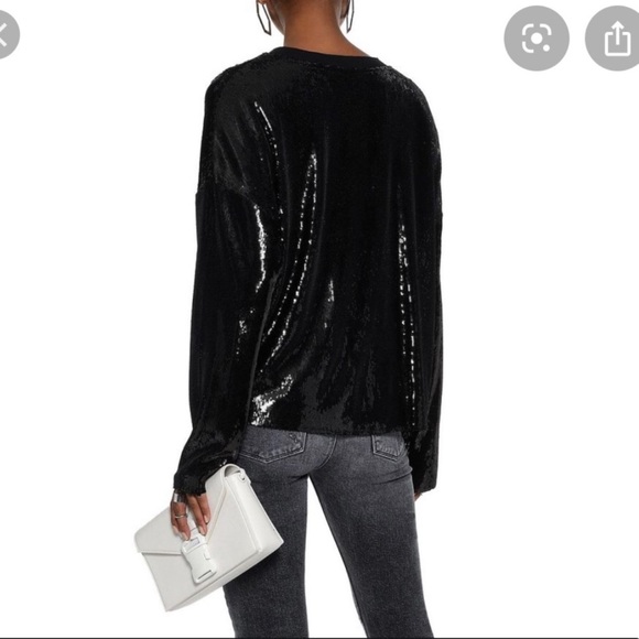 RTA allover sequin long sleeve - Picture 4 of 7